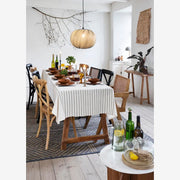 Striped Tablecloth 120x220cm - LEEF mode en accessoires