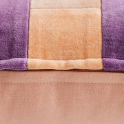 Striped Velvet Cushion Midsummer (50x30cm) Midsummer - LEEF mode en accessoires