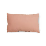 Striped Velvet Cushion Rose (60x35cm) Rose - LEEF mode en accessoires