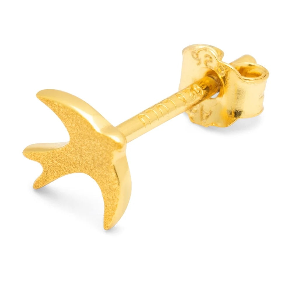 SwallowEarringGoldGoldPlated__3