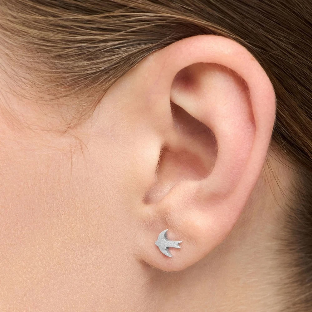 SwallowEarringSilverSilverPlated__2