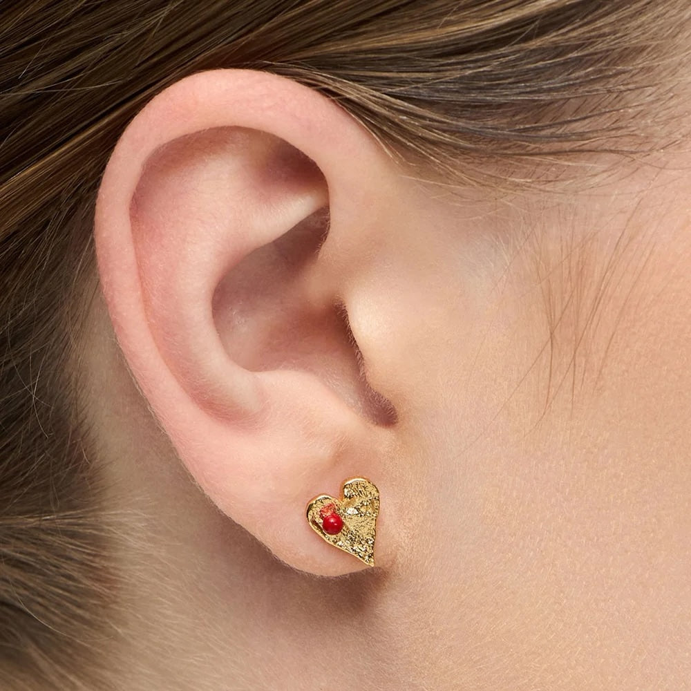 SweetHeartEarring1pcsGoldPlated__2