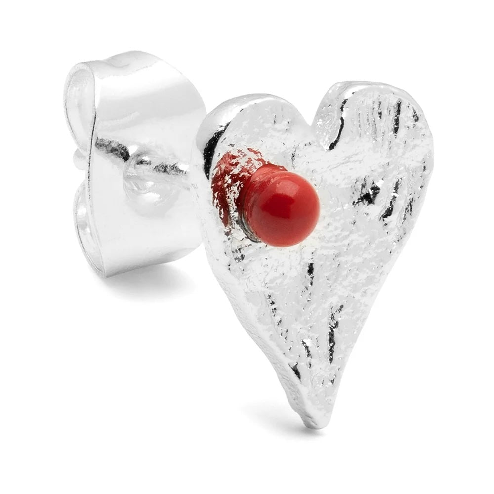 SweetHeartEarring1pcsSilverPlated__5