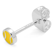 TennisEarring1pcsSilverPlated__6