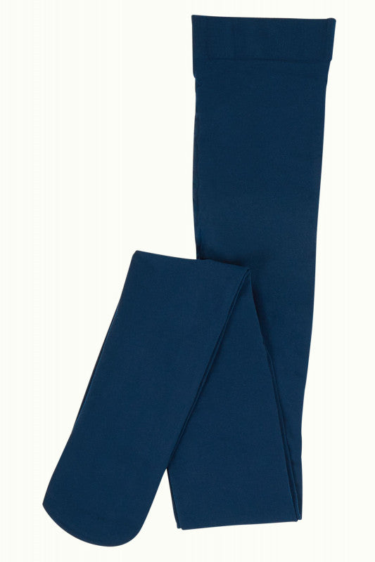 Tights Solid Dark Navy - LEEF mode en accessoires