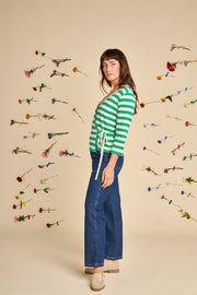Top  Elan Vert Gazon/Vanille - LEEF mode en accessoires