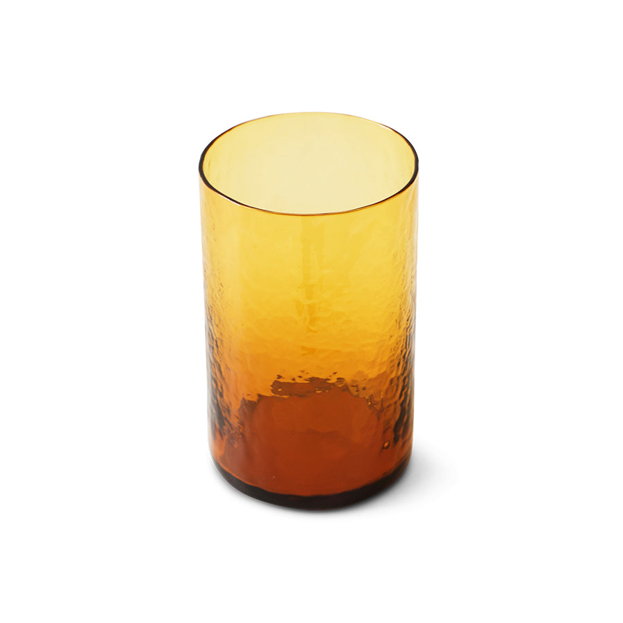 Tube high glass Amber