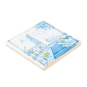 StoryTiles Utrecht in 'n Oogopslag 10 x 10, decoratieve tegel met illustratie van Utrecht