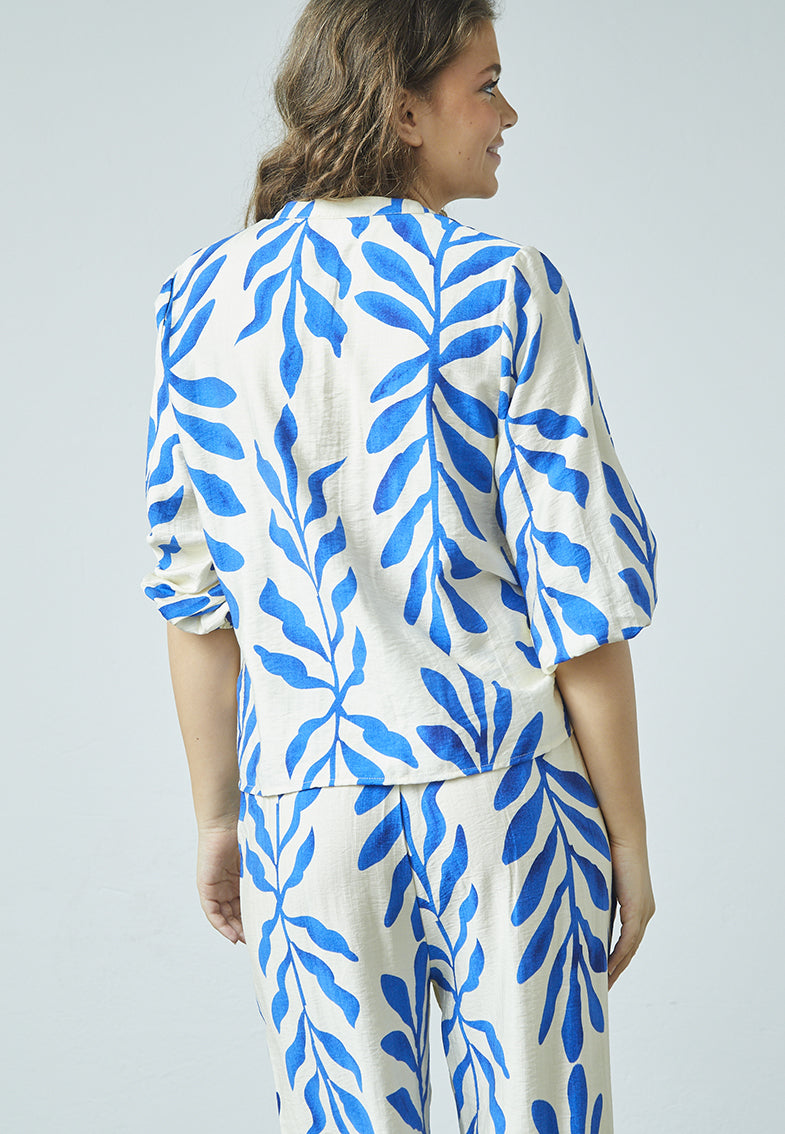 VIABA-SH2 Cream/Blue