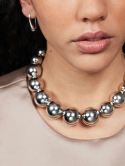 VINTAGE ZILVEREN KETTING XL Zilver - LEEF mode en accessoires