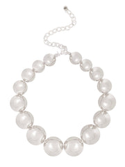 VINTAGE ZILVEREN KETTING XL Zilver - LEEF mode en accessoires
