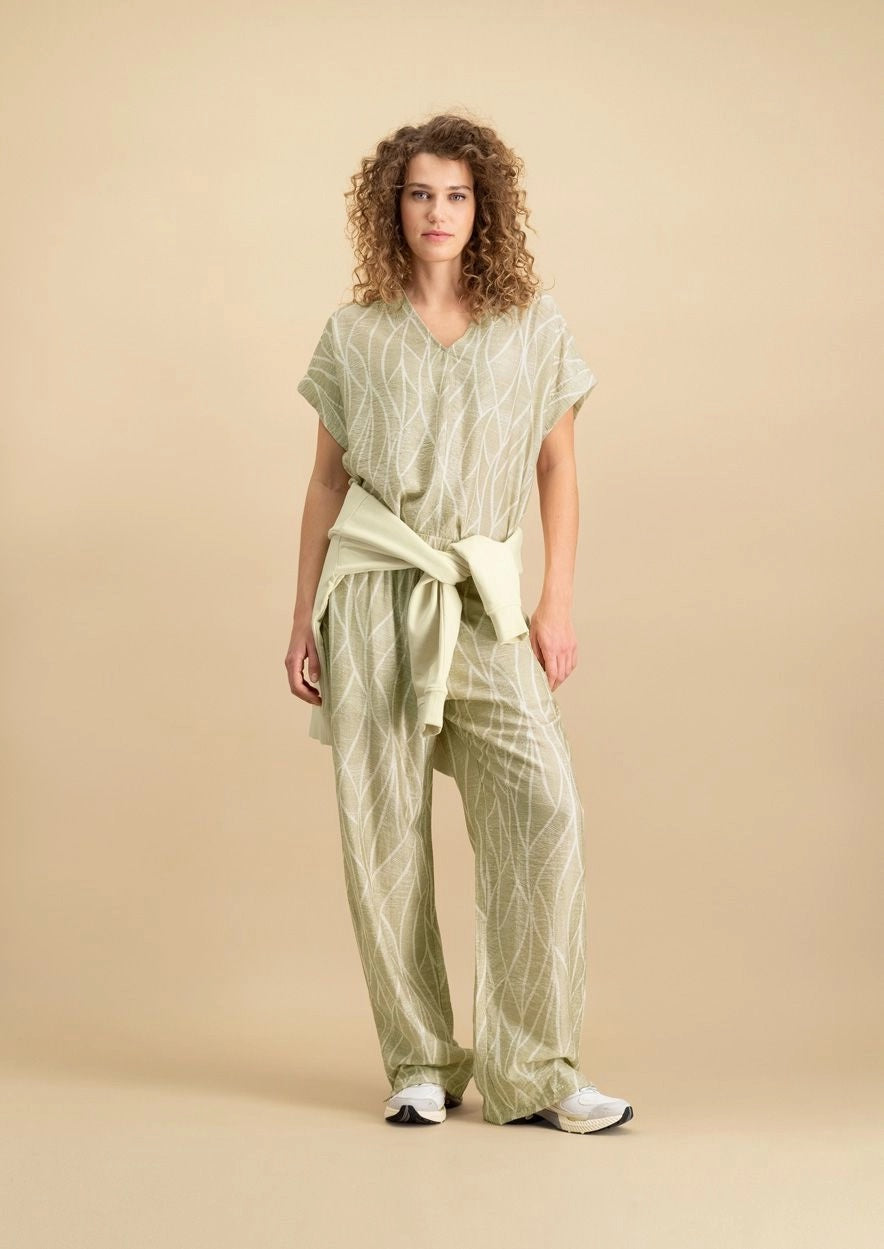 VIVIANA PANTS 5570 Summer Bloom - LEEF mode en accessoires
