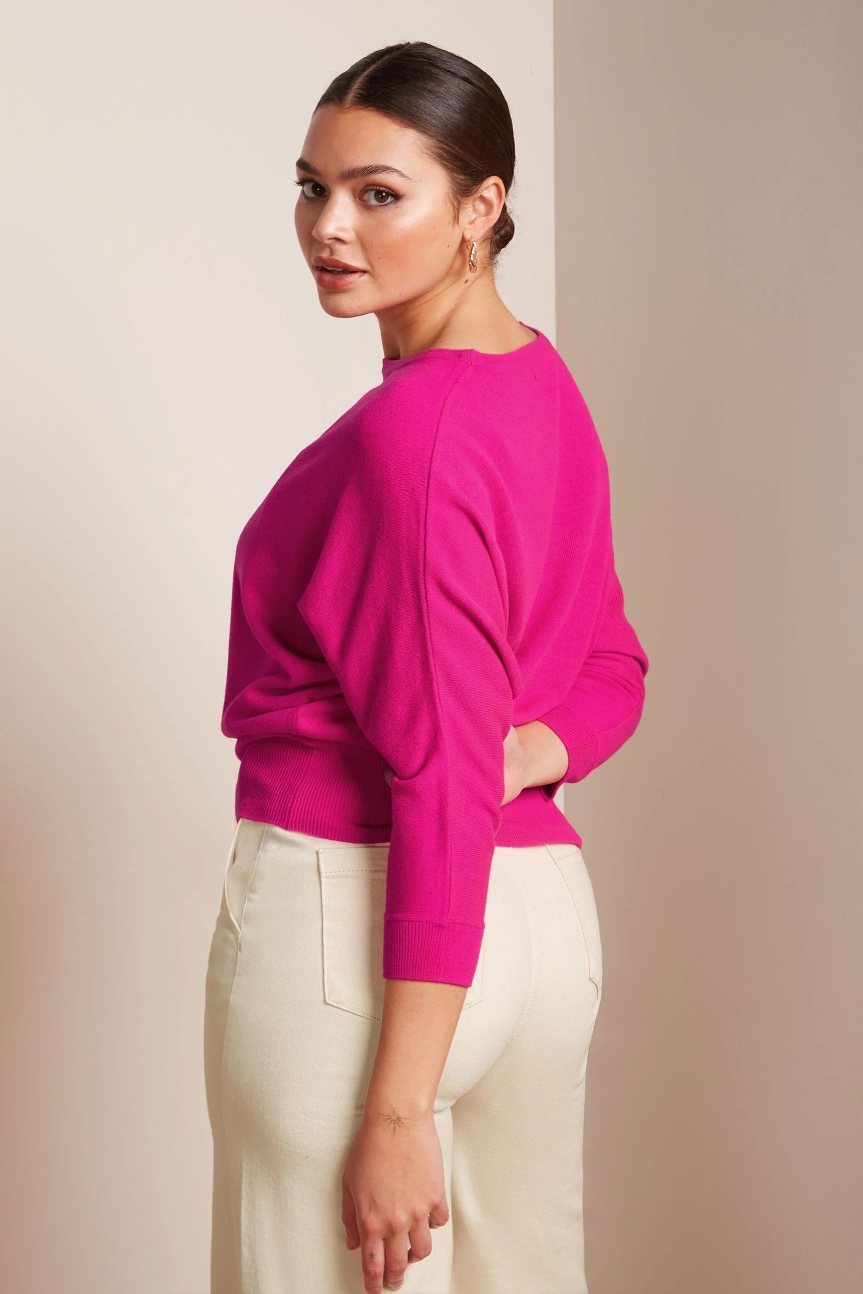 Valentina Top Bonne 094 Neon Pink - LEEF mode en accessoires