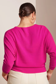 Valentina Top Bonne 094 Neon Pink - LEEF mode en accessoires
