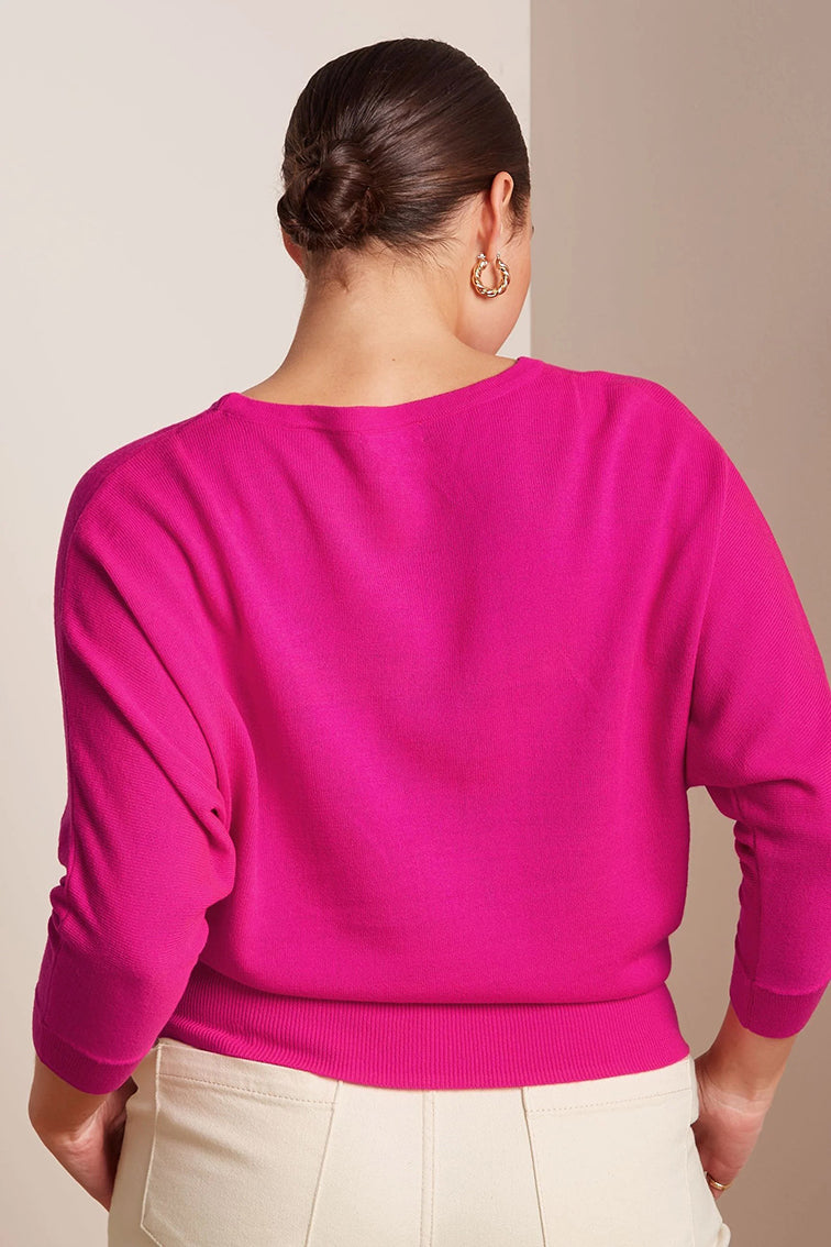 Valentina Top Bonne 094 Neon Pink - LEEF mode en accessoires