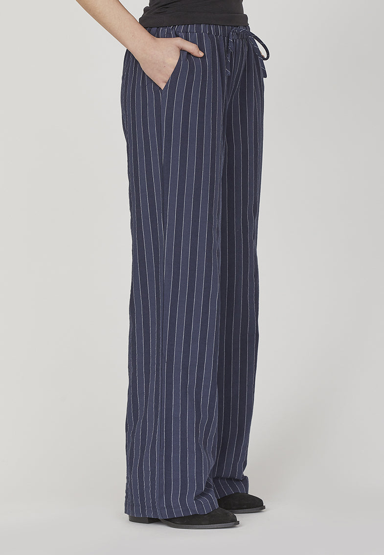 Veima-pa navy pinstripe