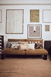 Velvet Brown Cushion (50x30) Brown - LEEF mode en accessoires
