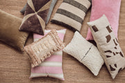 Velvet Brown Cushion (50x30) Brown - LEEF mode en accessoires