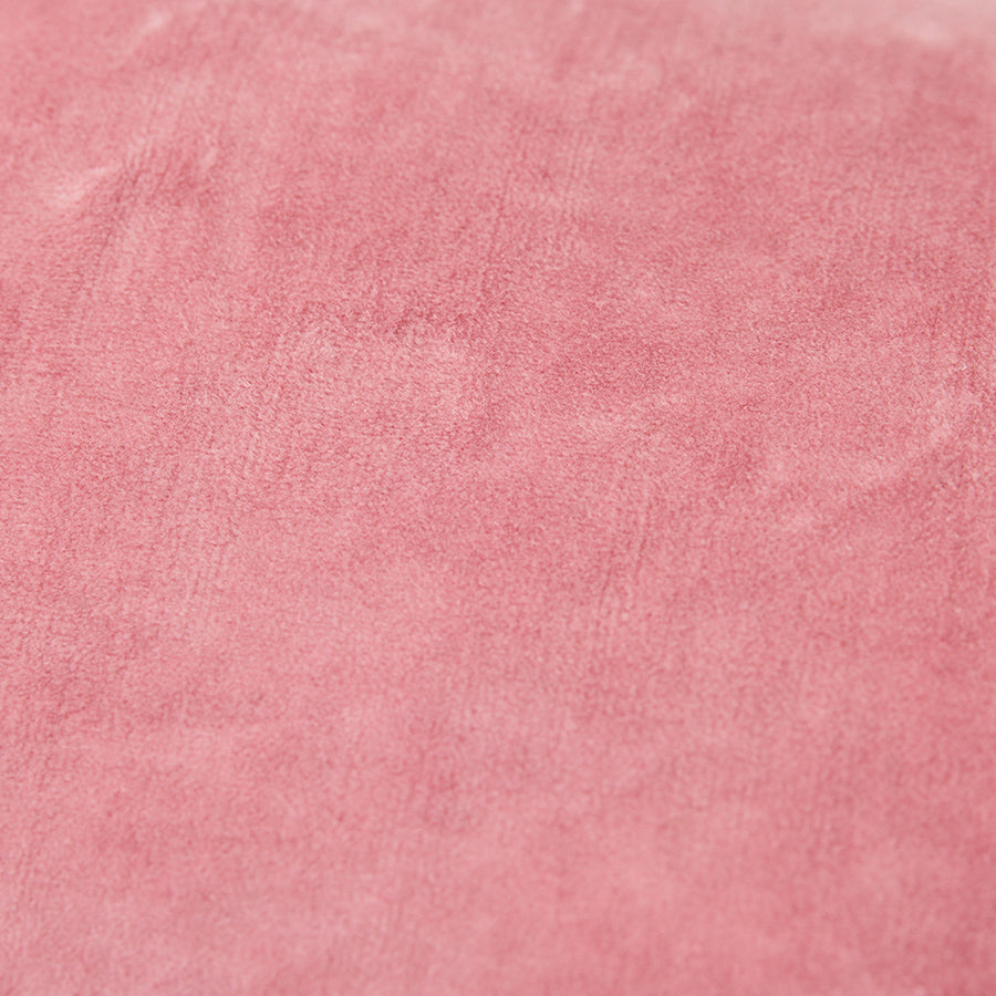 Velvet Cushion Rose (60x40cm) Rose - LEEF mode en accessoires