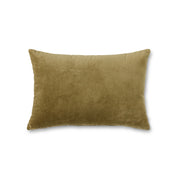 Velvet cushion (60x40cm) Army Green - LEEF mode en accessoires