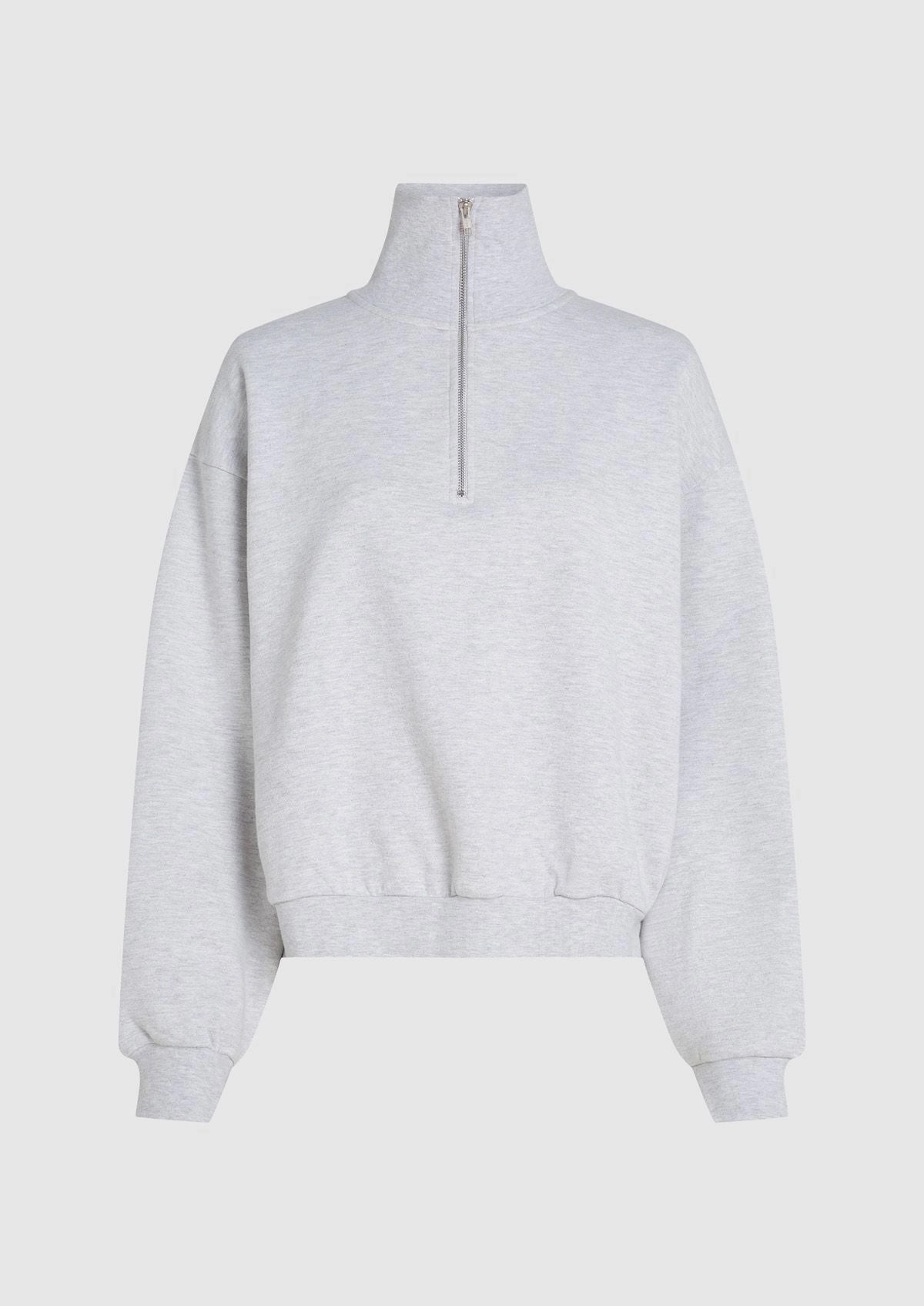 Vesper Sweat 4587 Light grey melange - LEEF mode en accessoires