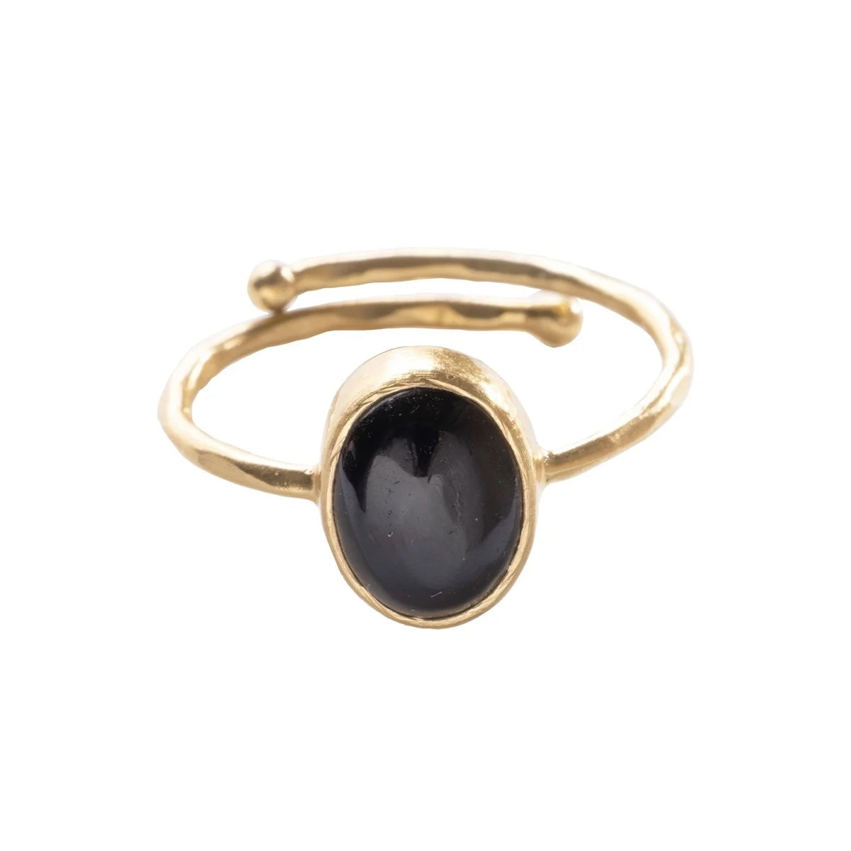 Visionary Black Onys Ring GP Black onyx