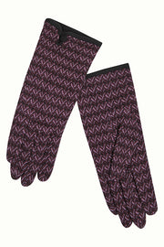 King Louie Wander Glove 600 Porto Red, zachte leren handschoen met rode kleur en stijlvolle uitstraling.