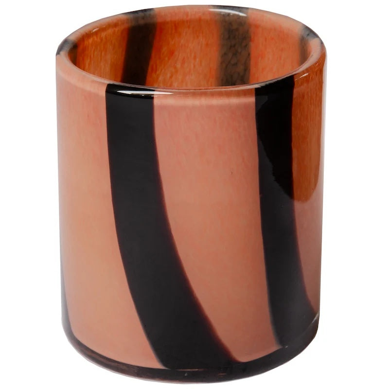 Waxinelichthouder Mila 10cm koraal - LEEF mode en accessoires