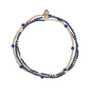 Welcome Lapis Lazuli Brcelet GC - LEEF mode en accessoires