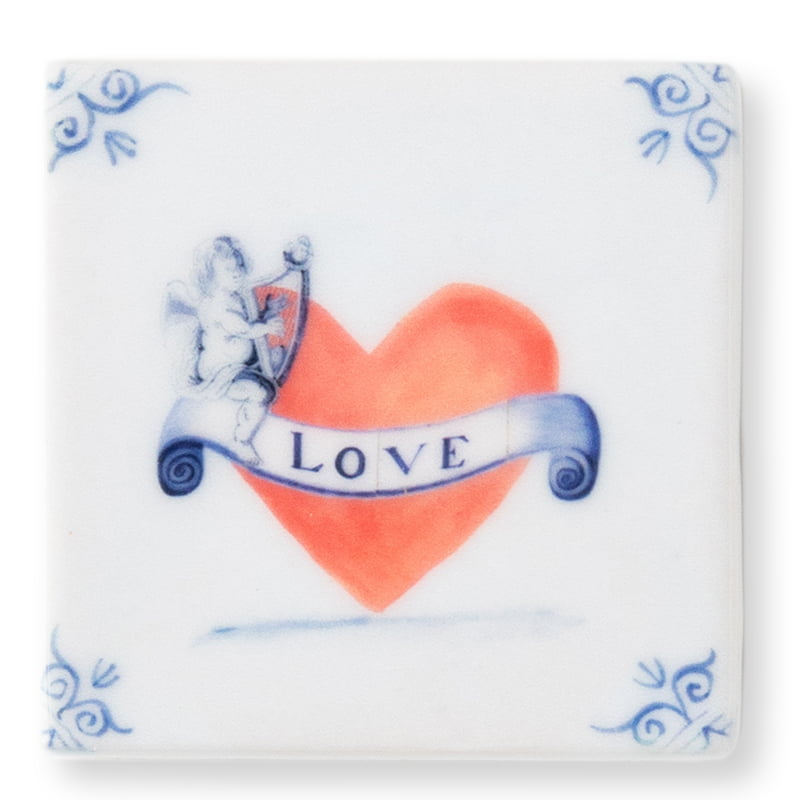 With all My Heart (6 x 6 cm) - LEEF mode en accessoires