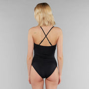 Wrap Swimsuit Klinte Black Black - LEEF mode en accessoires