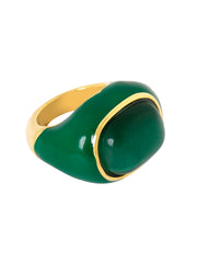 XL RING GROEN groen - LEEF mode en accessoires