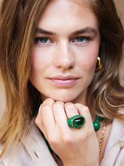 XL RING GROEN groen - LEEF mode en accessoires