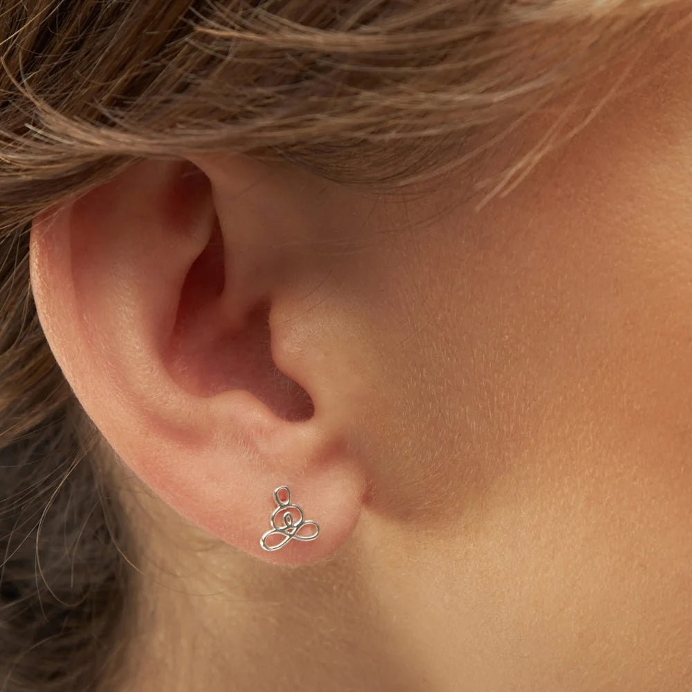ZenEarring1pcsSilverPlated__2