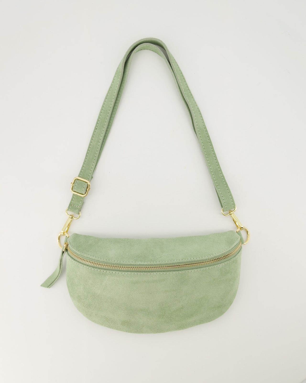 Zoe Big Suede  D53 Groen