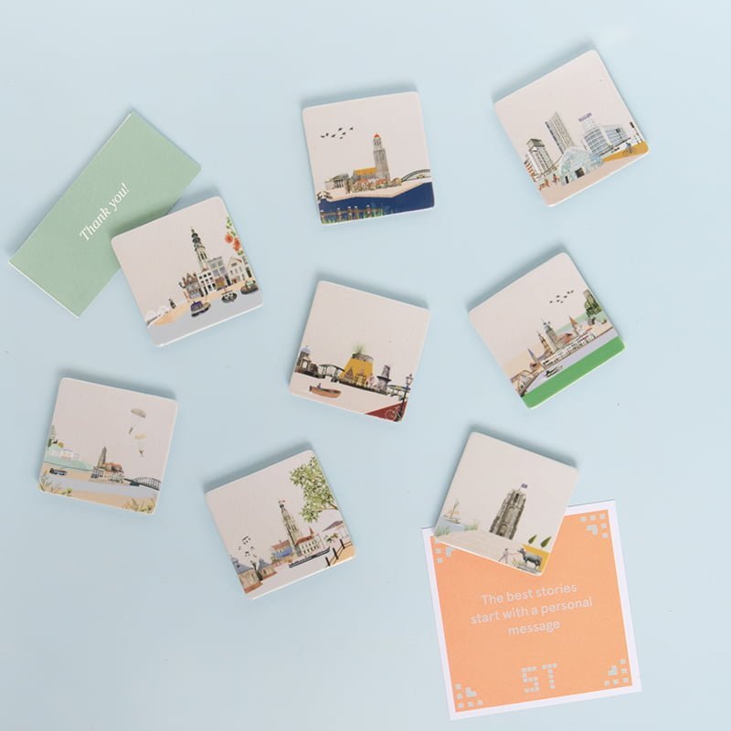 Zutphen Torenstad Mini (6x6cm) - LEEF mode en accessoires
