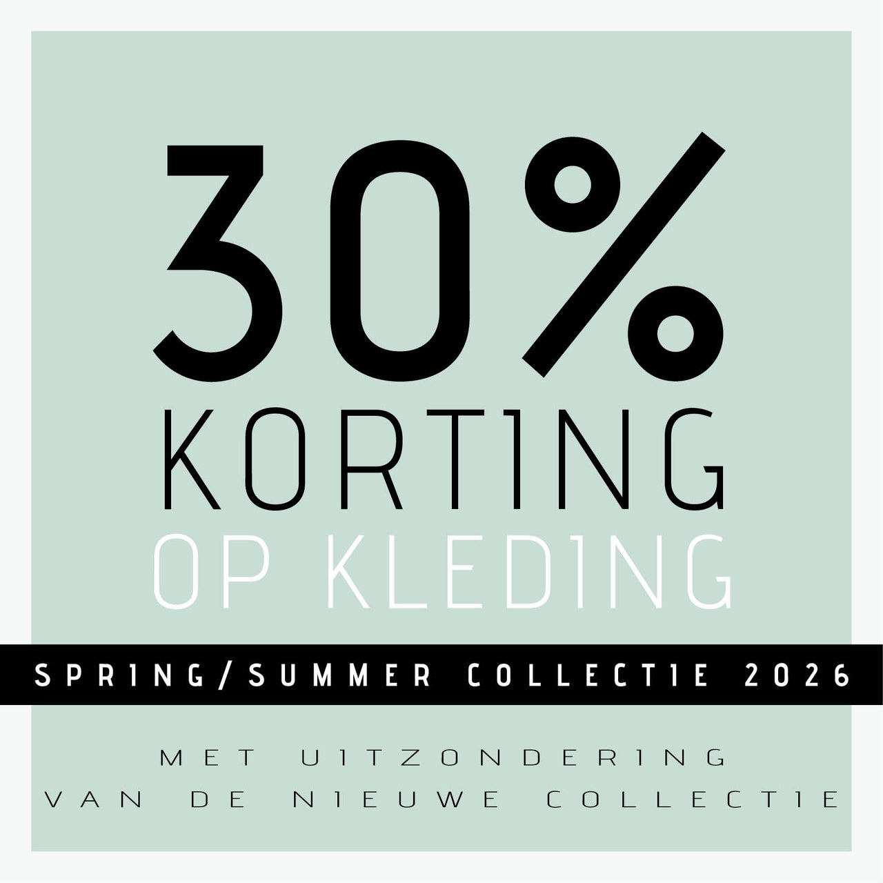 Sale bij LEEF mode en accessoires