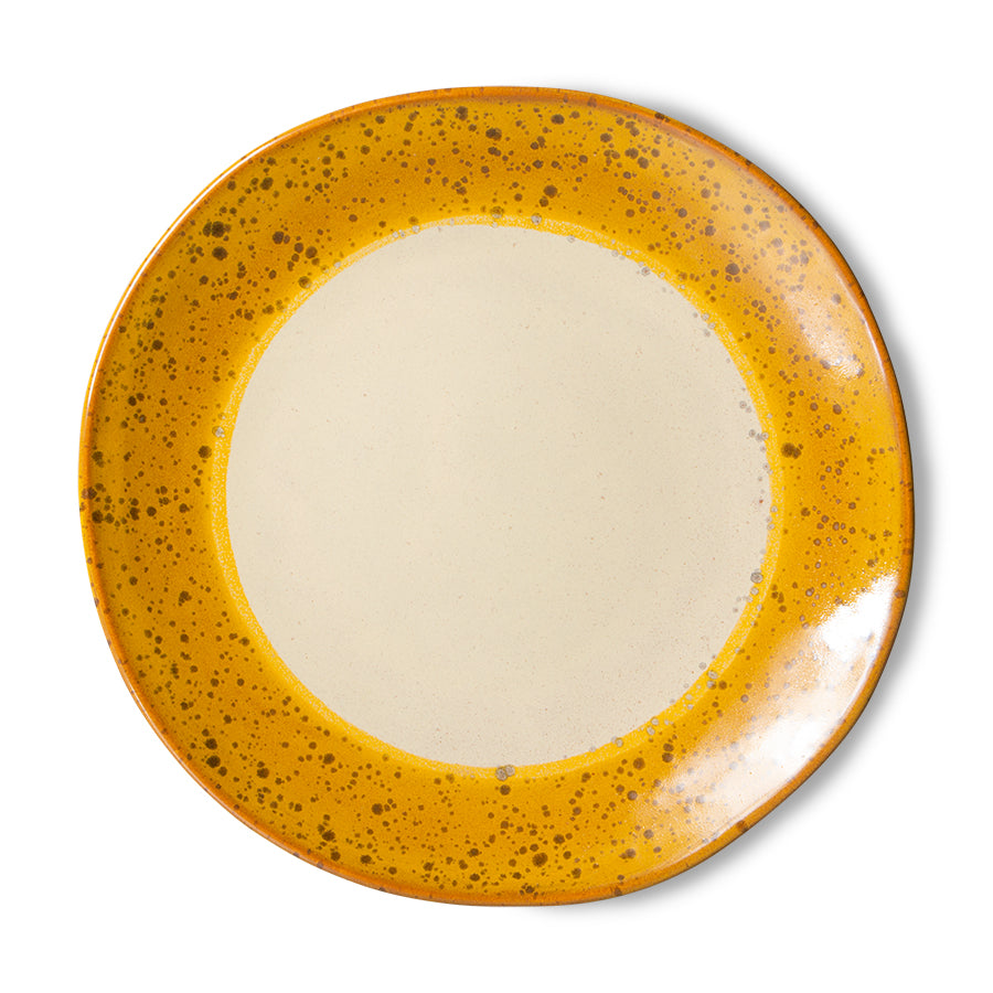 70's Ceramics Side Plate Autumn van HKliving te koop bij LEEF mode en accessoires Meppel