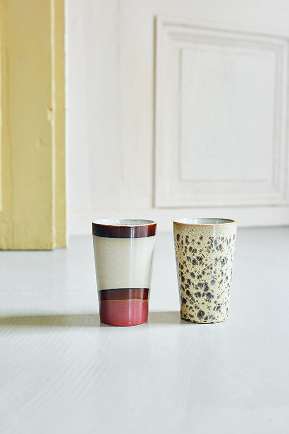 70's Ceramics Tea Mug Tiger van HKliving te koop bij LEEF mode en accessoires Meppel