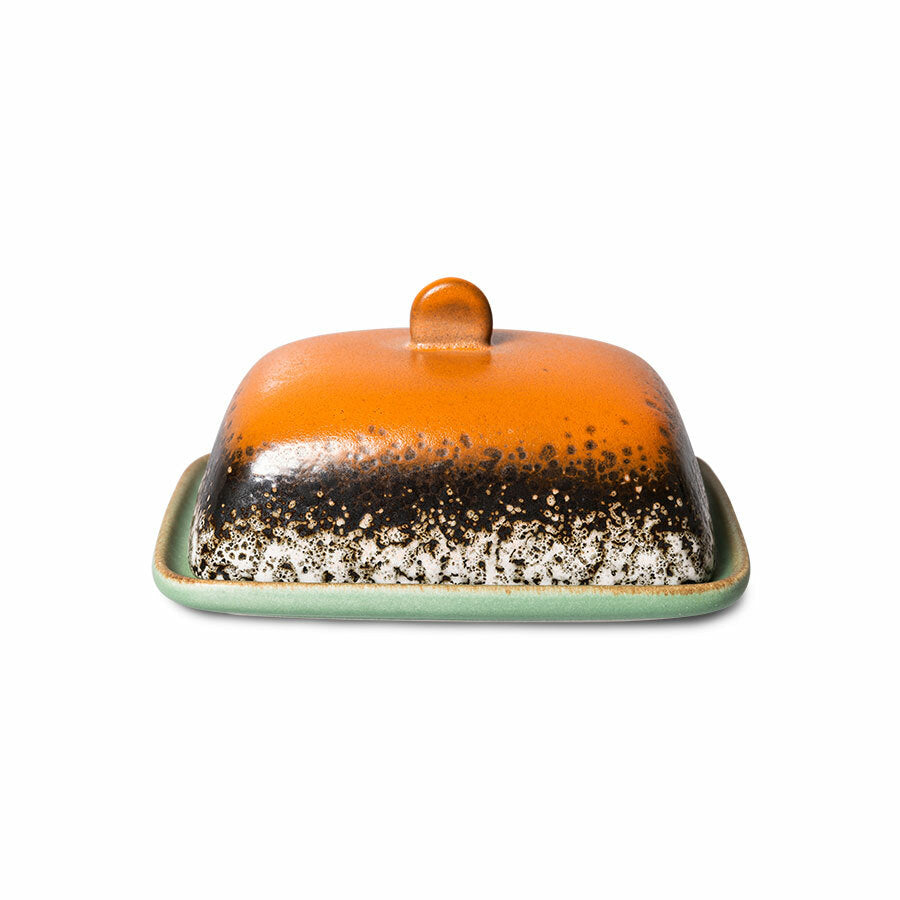 70s Ceramics Butter Dish Meteor van HKliving te koop bij LEEF mode en accessoires Meppel