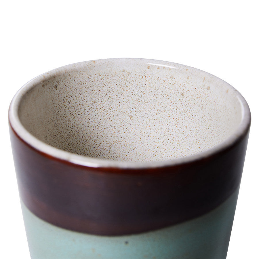 70's Ceramics Latte Mug Patina - LEEF mode en accessoires