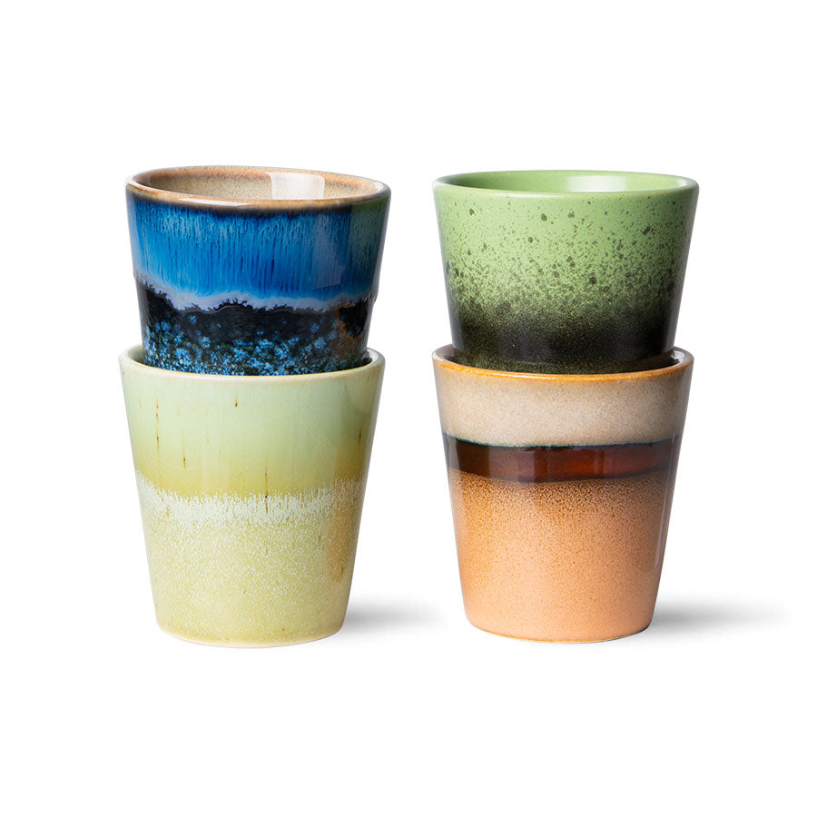 70's Ceramics Ristretto Mug Grass van HKliving te koop bij LEEF mode en accessoires Meppel
