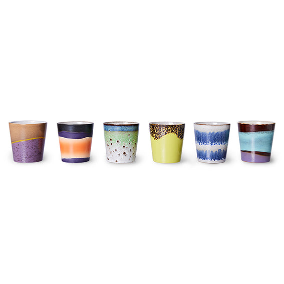 70s ceramics: coffee mug Comet van HKliving te koop bij LEEF mode en accessoires Meppel