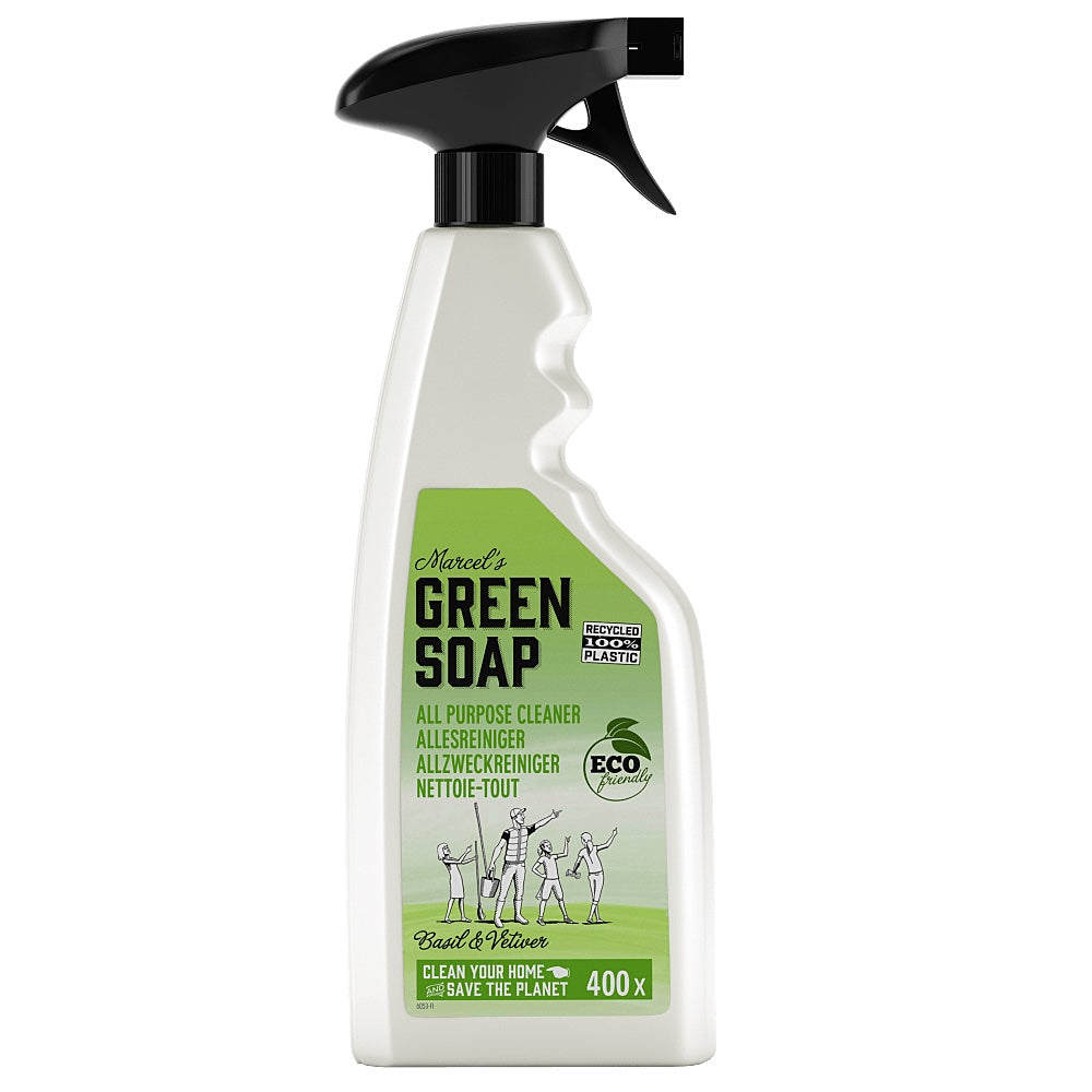 Allesreiniger Spray 500ml Basilicum &Vetiver van Marcel's Green Soap te koop bij LEEF mode en accessoires Meppel