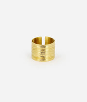 Baque Ring Dore Uni Goud van Zag Bijoux Paris te koop bij LEEF mode en accessoires Meppel