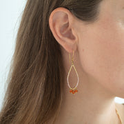 Becoming Carnelian GC Earrings Carnelian - LEEF mode en accessoires