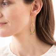 Becoming labradorite gp earrings - LEEF mode en accessoires