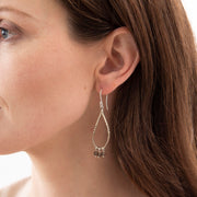 Becoming smokey quartz sp earrings - LEEF mode en accessoires
