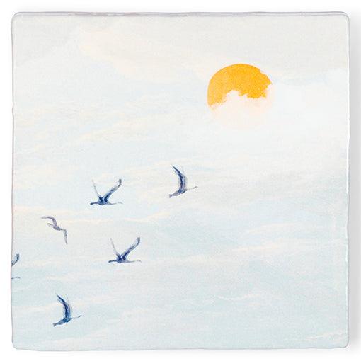 Behind the clouds the sun is shining 10x10 van StoryTiles te koop bij LEEF mode en accessoires Meppel