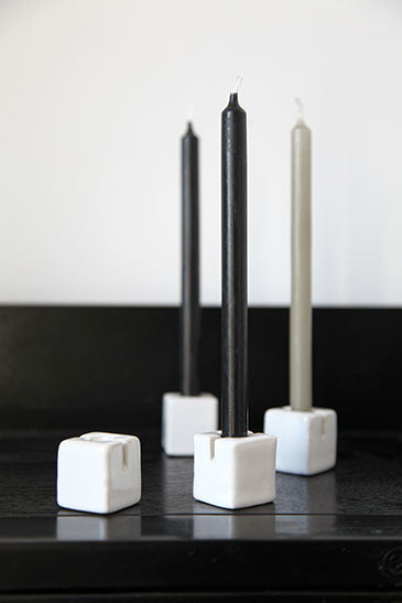 Blok Kandelaar White - LEEF mode en accessoires